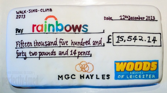Rainbows Donation Cake