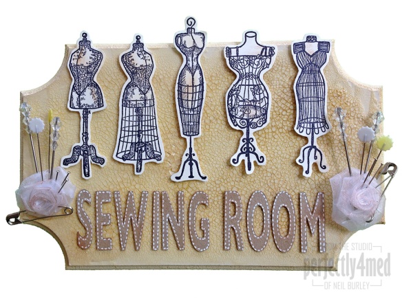 Sewing Room Door Plaque